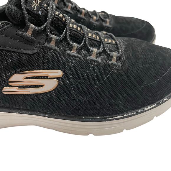 Skechers Relaxed Fit Empire D’Lux Spotted Sneaker Women’s Size 9 - Picture 6 of 10